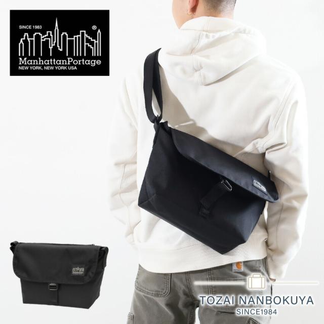 ポイント10%  マンハッタンポーテージ ブラックレーベル メッセンジャーバッグ ショルダー メンズ レディース 軽量 Manhattan Portage Black Label STANDARD MESSENGER BAG(XS) MP1441-305PBL 正規品