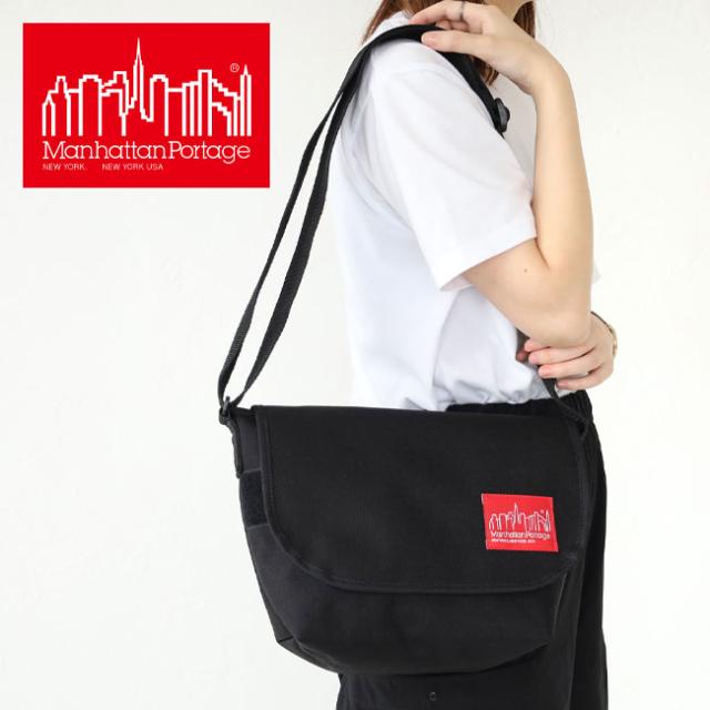 ポイント10%  マンハッタンポーテージ メッセンジャー メンズ レディース 斜めがけ 軽量 シンプル コンパクト Manhattan Portage Casual Messenger Bag JR MP1605JR ブランド B5 カジュアル 正規品