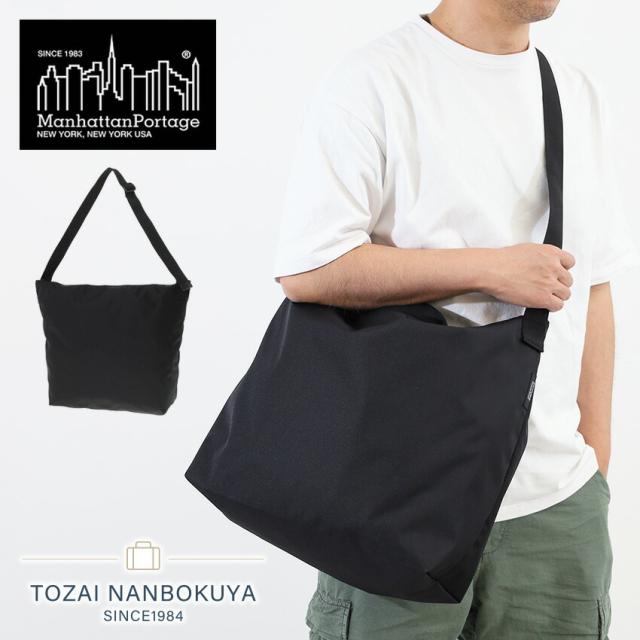 ポイント10% マンハッタンポーテージ ブラックレーベル ショルダーバッグ 軽量 撥水 シンプル Manhattan Portage Black Label MOTT SHOULDER BAG CORDURA 305P mp2483-305pbl PC収納 A4サイズ 正規品