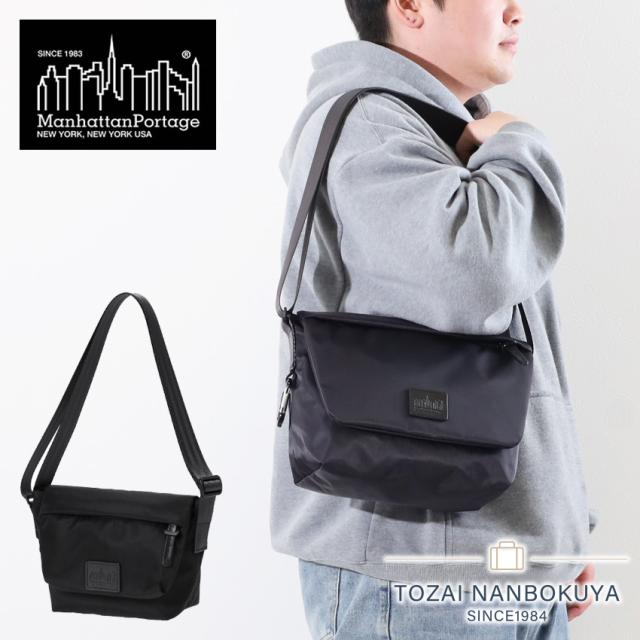 マンハッタンポーテージ ブラックレーベル メッセンジャーバッグ  Manhattan Portage Black Label IRVING MESSENGER BAG (LG)