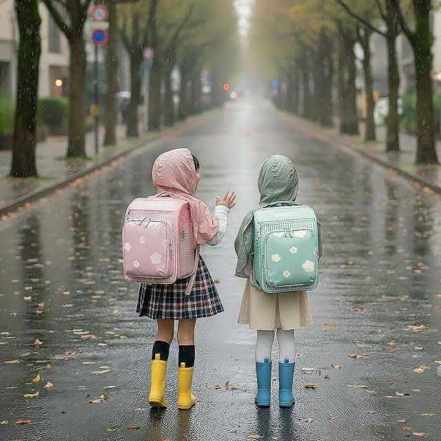 MARY QUANTランドセル マリークワント ポンチョ付き多機能ランドセルカバー ランドセル mqr-23013 入学 通学 小学生 キッズ ランドセルカバー 合成皮革 ポリエステル_14
