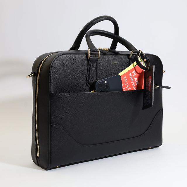 PELLE MORBIDA ペッレモルビダ キャピターノ ビジネスバッグ pmo-ca015-bk メンズ オールシーズン 通勤 標準 上質 大人 自立 バッグ ショルダーバッグ モード A4_9