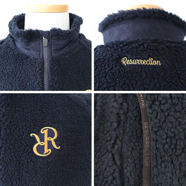 レザレクション☆イタリアンボアベスト ポイント10% レザレクション RESURRECTION ゴルフ ボアベスト ベスト