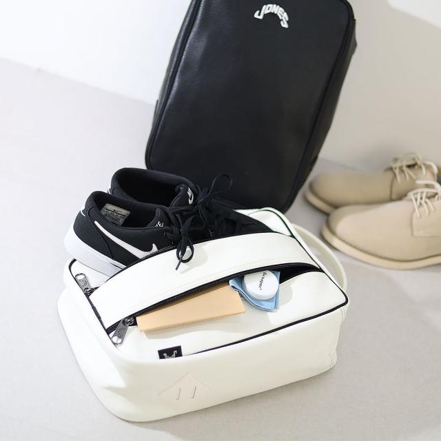 JONES ジョーンズ シューズバッグ シューズケース PVC ゴルフ shosebag-pvc メンズ レディース ゴルフ用品 GOLF 高級感 シンプル_5