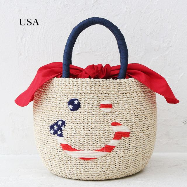 アジョリー バック トートバッグ トート ハンドバッグ カゴバッグ a