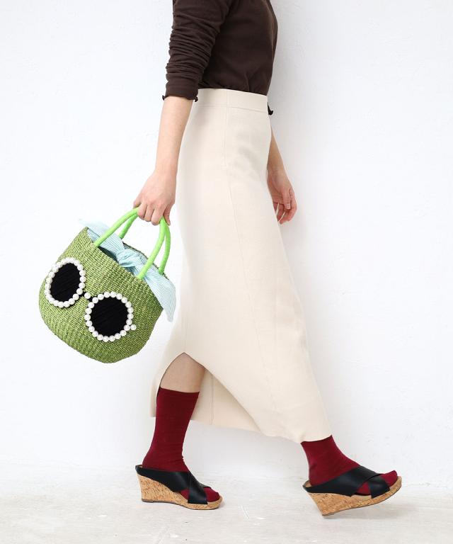 アジョリー かごバッグ サングラスちゃんかごバッグL si-2403 トート