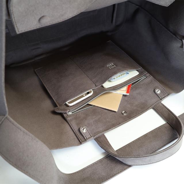 超軽量 洗える ウルトラスエード トートバッグ 大きめ MNNG Stuck Tote Large ST1-US 洗濯可 トート Lサイズ 2way ショルダーバッグ 正規品 もののぐ mononogu エムエヌエヌジー ギフト お洒落 B4 A4サイズ 横 通勤 通学_15