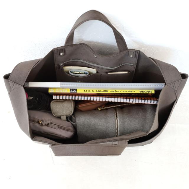超軽量 洗える ウルトラスエード トートバッグ 大きめ MNNG Stuck Tote Large ST1-US 洗濯可 トート Lサイズ 2way ショルダーバッグ 正規品 もののぐ mononogu エムエヌエヌジー ギフト お洒落 B4 A4サイズ 横 通勤 通学_17
