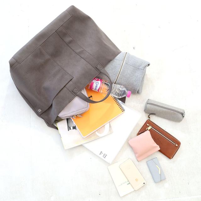 超軽量 洗える ウルトラスエード トートバッグ 大きめ MNNG Stuck Tote Large ST1-US 洗濯可 トート Lサイズ 2way ショルダーバッグ 正規品 もののぐ mononogu エムエヌエヌジー ギフト お洒落 B4 A4サイズ 横 通勤 通学_18