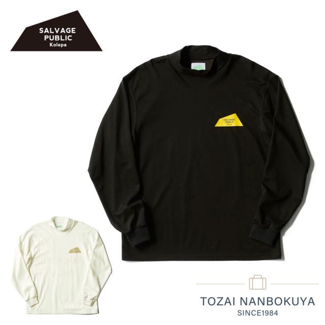 ポイント10％ サルベージパブリックコレパ SALVAGE PUBLIC Kolepa svka4007 長袖 モックネック ケハウパ モックネック ロングスリーブ ゴルフ ゴルフウェア