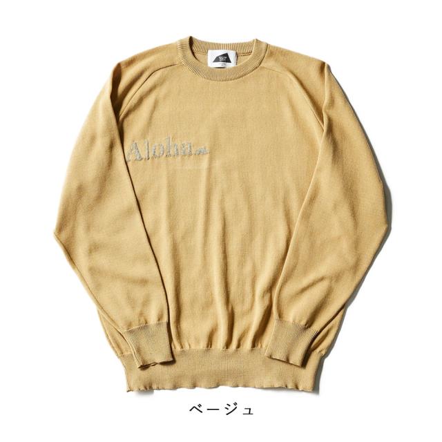 ポイント10％ サルベージパブリックコレパ SALVAGE PUBLIC Kolepa svka4009 クルーネック ニット 長袖 ジャカード ゴルフ ゴルフウェア アパレル 男性_3