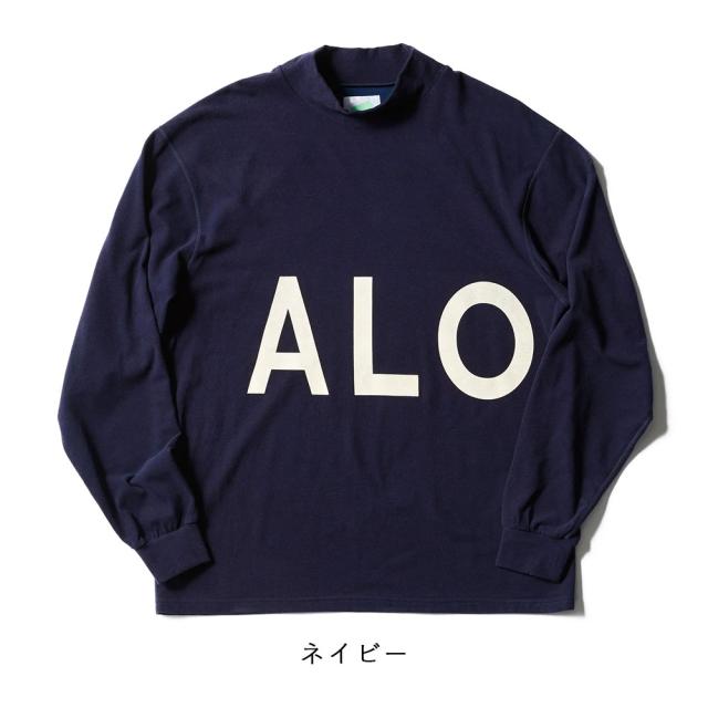 ポイント10％ サルベージパブリックコレパ SALVAGE PUBLIC Kolepa svka4015 モックネック ロングスリーブ 長袖 ホヌ プルオーバー ゴルフ ゴルフウェア_2