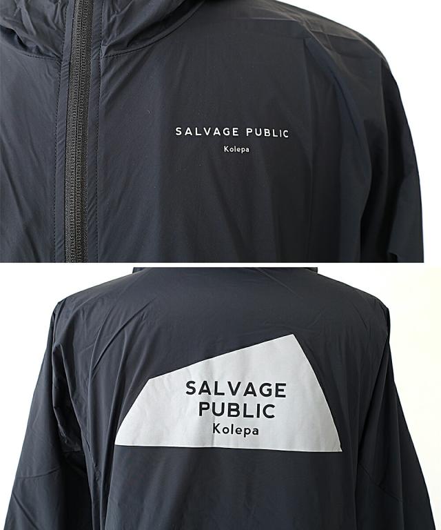 ポイント10% サルベージパブリック コレパ マリノ フーディー svka4017 SALVAGE PUBLIC Kolepa Malino Hoodie フード ジャケット ナイロン ロゴ カジュアル デザイン ギフト_8