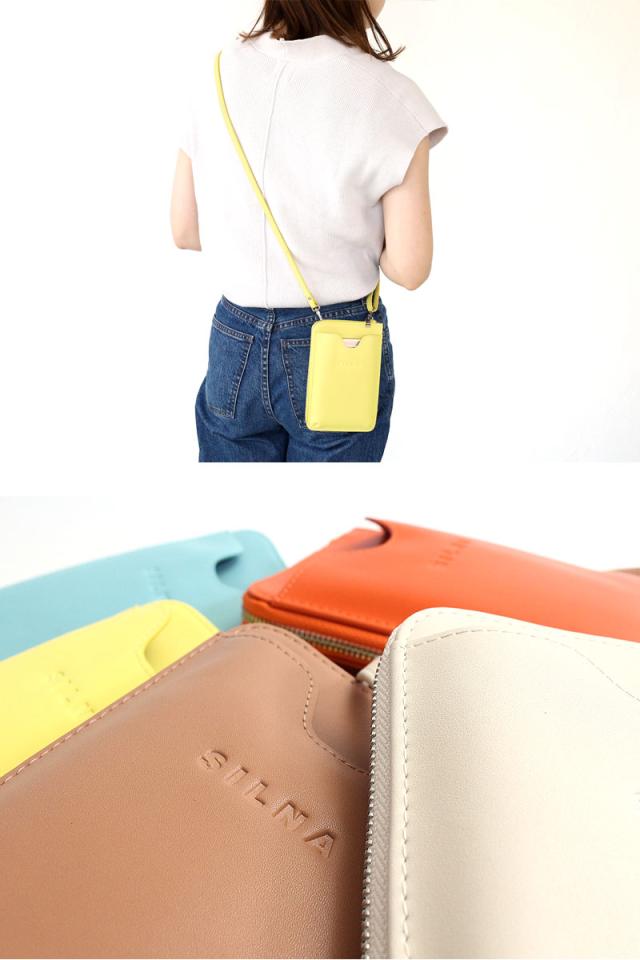 シルナ ミナコロ スマホショルダー スマホポーチ SILNA MINACOLO ミニ 