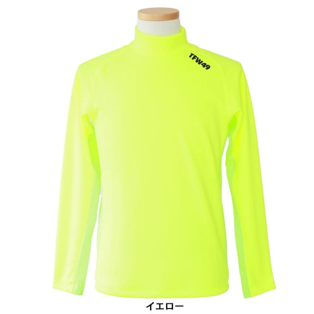 ポイント10% TFW49 GOLF LS SIDE MESH MOCK T ゴルフ サイド メッシュ