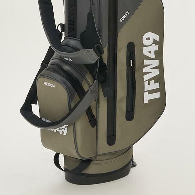 TFW49 ブラック キャディバッグ　T132520001 新品 TFW49 キャディバッグ ゴルフバッグ 9.5インチ スタンド ゴルフ