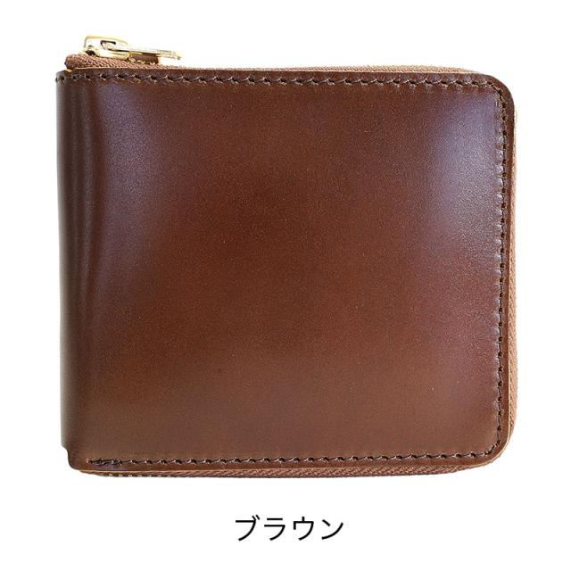ポイント10% タイドウェイTIDEWAY OIL CORDOVAN MIDDLE WALLET オイル コードバン ミドル ウォレット t2714 日本製 二つ折り 折財布 ミニウォレット 正規品_6
