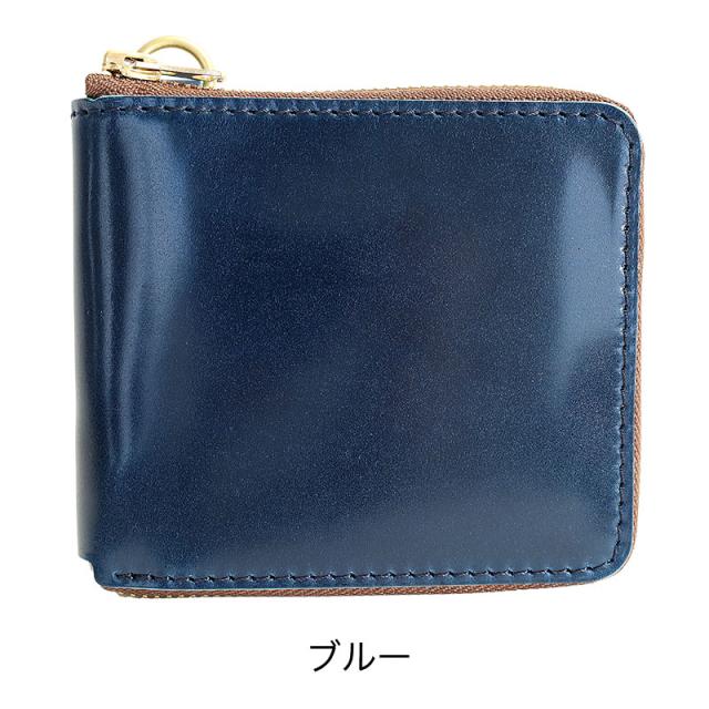 ポイント10% タイドウェイTIDEWAY OIL CORDOVAN MIDDLE WALLET オイル コードバン ミドル ウォレット t2714 日本製 二つ折り 折財布 ミニウォレット 正規品_7