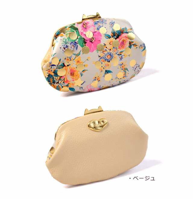 ポイント10倍 ツモリチサト tsumori chisato ミニ財布 ドットフラワー