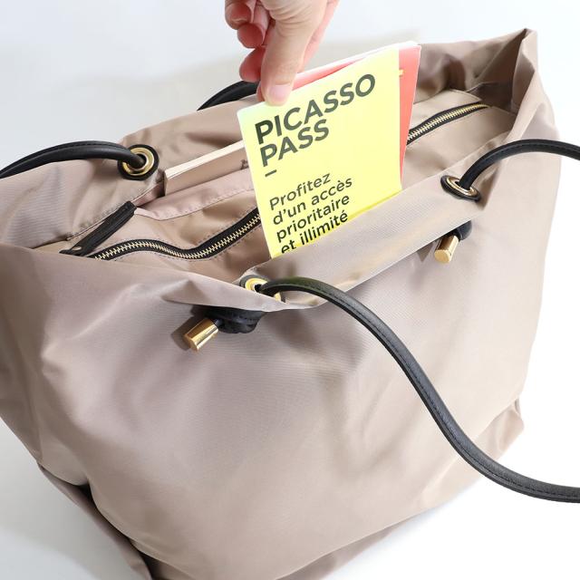 ヴィオラドーロ トートバッグ VIOLA d'ORO BIANCA ノットハンドル