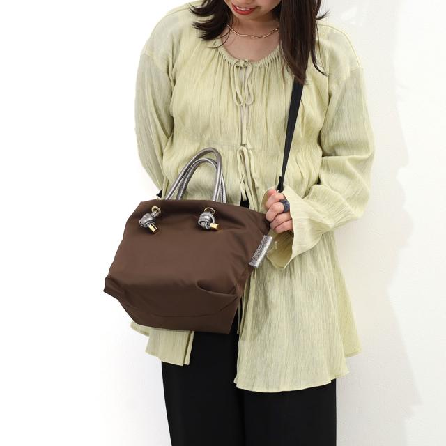 ポイント10% ヴィオラドーロ ト VIOLA d'ORO BIANCA ノットハンドルナイロントートS サイズ v-2224 通勤 軽量 きれいめ ショルダー 2WAY おでかけ 正規品_2