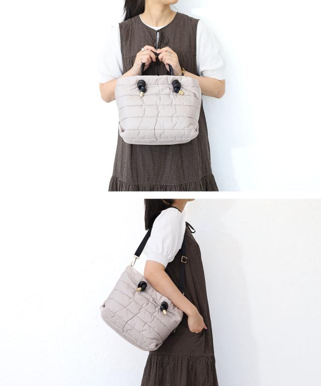 ヴィオラドーロ VIOLA d'ORO GINO キルティングナイロン ノット