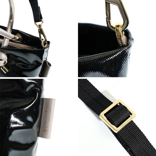 ヴィオラドーロ VIOLA d'ORO BIANCA ビアンカ ノット ハンドル PVC