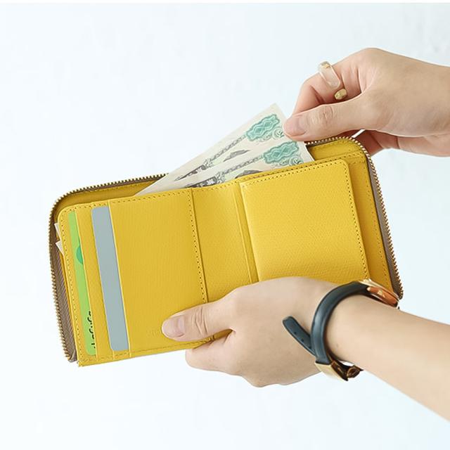 VIOLAdORO ヴィオラドーロ PORTA 二つ折り財布 v-5056 レディース