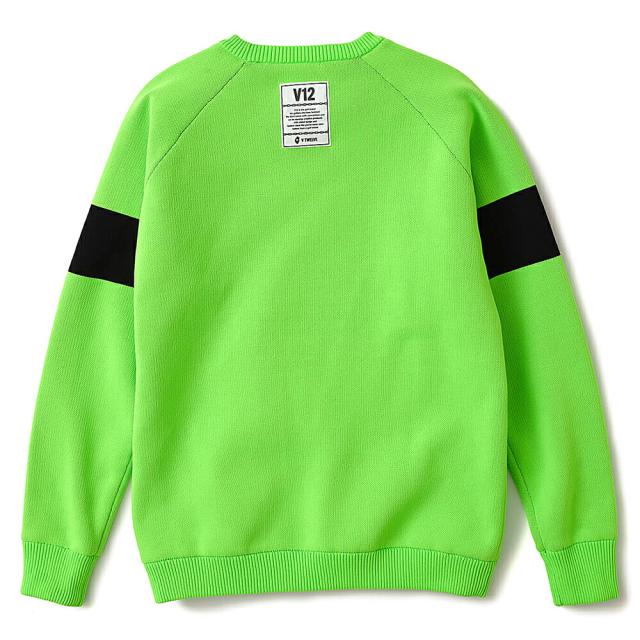 V12 ARM KNIT ブイトゥエルブ アーム ニット ロゴ ライン ゴルフ GOLF