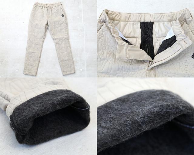 V12 ブィトゥエルブ ZF WARM PANTS ゼロフィット ウォーム パンツ