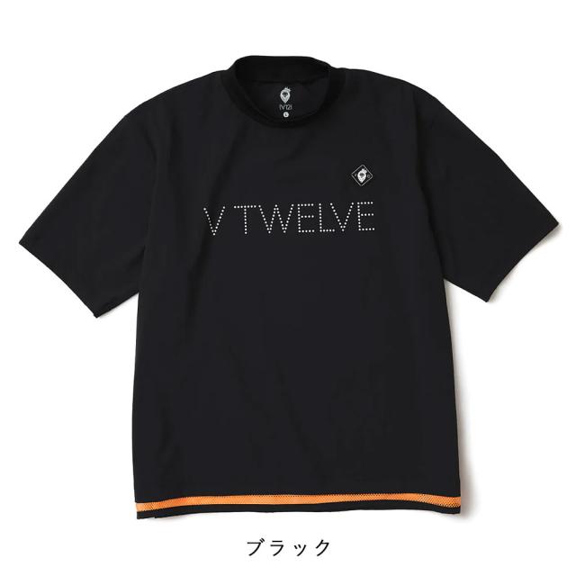 V12 ヴィトゥエルブ LAY MOCK モックネック リラックスフィットモック