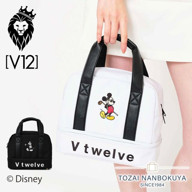 V12 ヴィトゥエルブ SM ICE CART BAG ゴルフ 保冷バック カートバッグ クーラーバッグ ポリエステル 保冷 ミッキーマウス ミッキー v122515-bg01