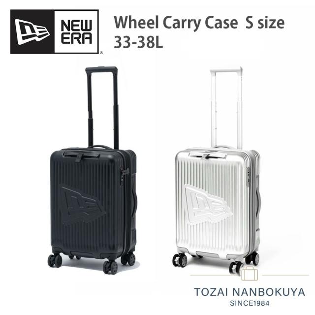 ニューエラ スーツケース キャリーバッグ キャリーケース NEW ERA Wheel Carry Case Sサイズ 33-38L 1-3泊 機内持ち込み可 33-38L 14409929 14409928