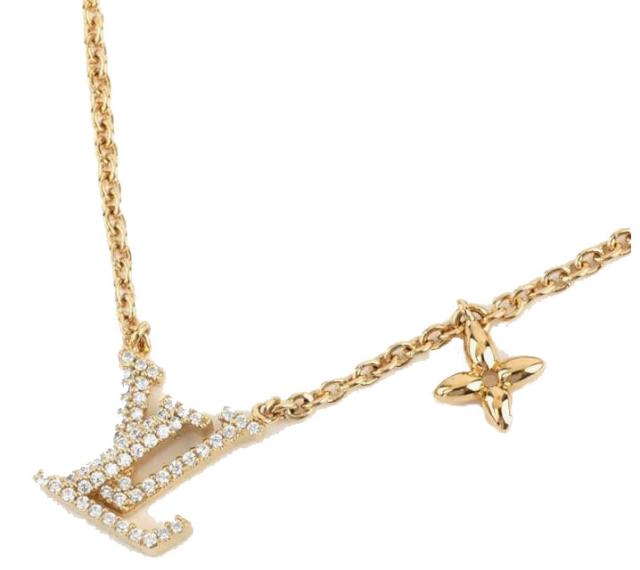 ルイヴィトン LOUIS VUITTON　ネックレス　ネックレス M00596 コリエ・LV アイコニック ゴールド 金 並行輸入品