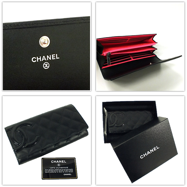 シャネル CHANEL 財布 カンボンライン A50077 ２つ折長財布 ラウンドファスナー長財布 ブラック 2012 ウォレット シャネル CHANEL 財布 カンボンライン A50077 2つ折長財布 ラウンド