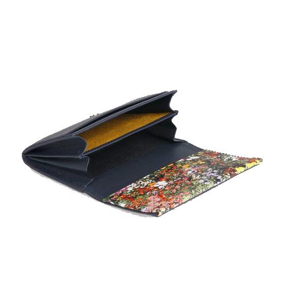 ポールスミス Paul Smith レディース ガーデンフローラルトリム 名刺入れ　ネイビー ポールスミス Paul Smith レディース ガーデンフローラルトリム 名刺