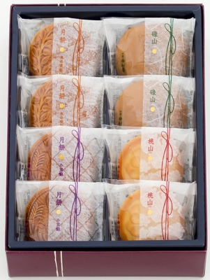 新宿 中村屋 自慢詰合わせ 月餅 和菓子 8個入りの通販はau PAY