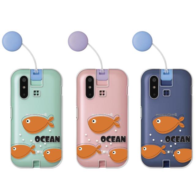 mamorino6 ケース au キッズ携帯 カバー クリアケース 子供用 かわいい