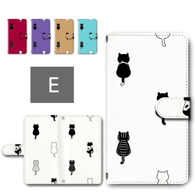 OPPO Reno9A ケース 手帳型 カメラ穴あり 猫背 ネコ 猫 柄 おしゃれ