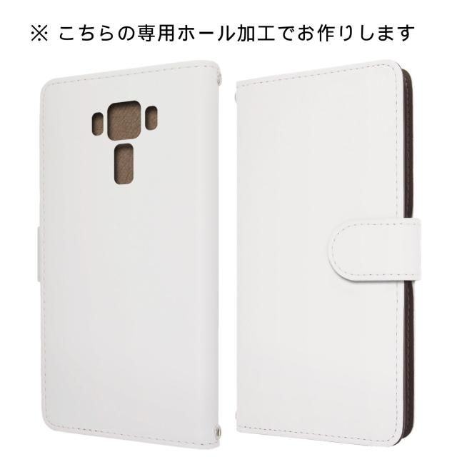 Zenfone 3 Laser ZC551KL ケース 手帳型 カメラ穴搭載 キウイ 柄