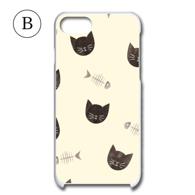 スマホケース iphone8 アイフォン8 iphone7 アイフォン7 猫 猫柄 ネコ