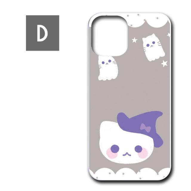iPhone12mini ケース かわいい ハロウィン ネコ お化け おしゃれ