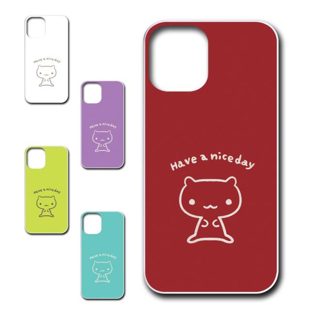 iPhone12mini ケース キャラクター ネコ niceday おしゃれ かわいい 猫