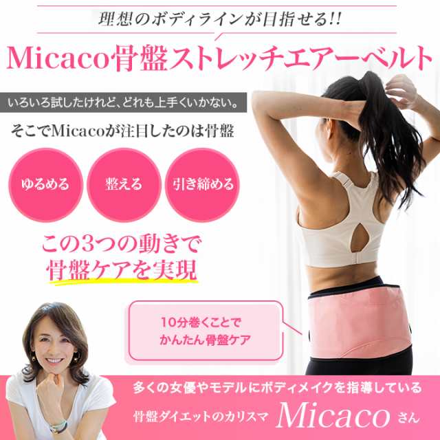 どうすべきか迷いましたがMicaco 骨盤ストレッチエアーベルト