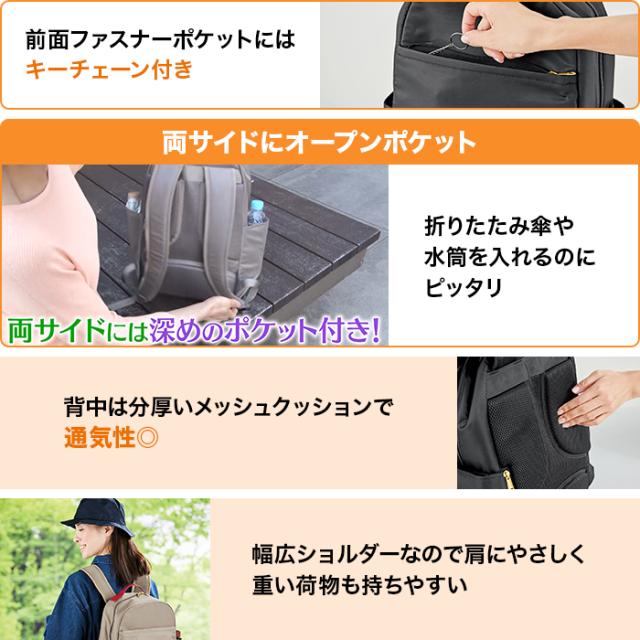 保温・保冷お買物らくらくリュック じゅん散歩 テレビ朝日 テレ朝通販 ロッピング たっぷり20L 機能性抜群 冷蔵 冷凍 はっ水
