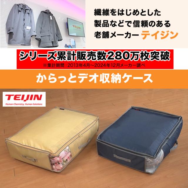目玉価格～今、テレビで話題のテイジン乾っとデオケースlight [大]4個 