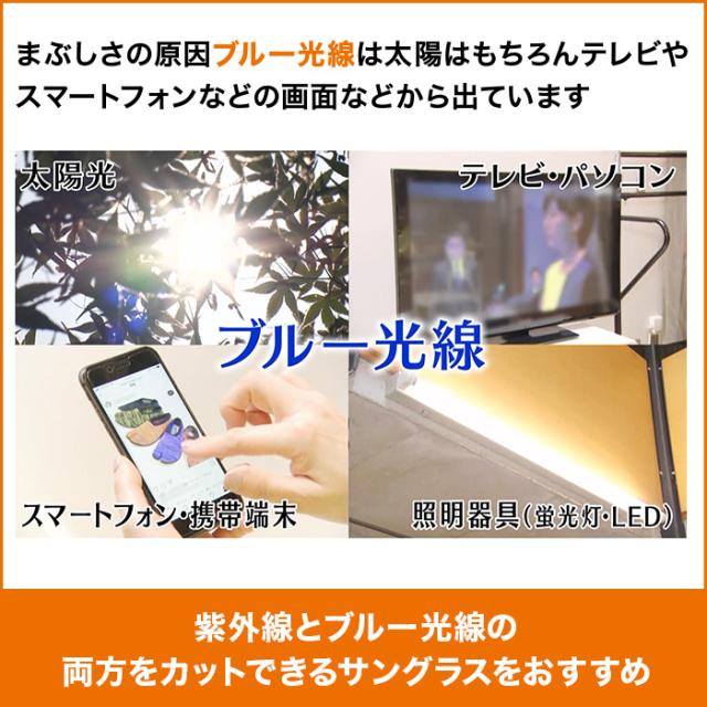 アイブレラ クリアフォルマ じゅん散歩 ロッピング テレビ朝日 テレ朝通販 サングラス ブルー光線カット ケース・眼鏡ふき付き_3