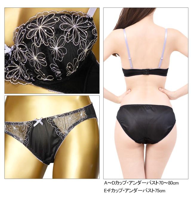 Lサイズ ショーツ アンダーバスト75-90 C75 サイズ表～ブラジャーの