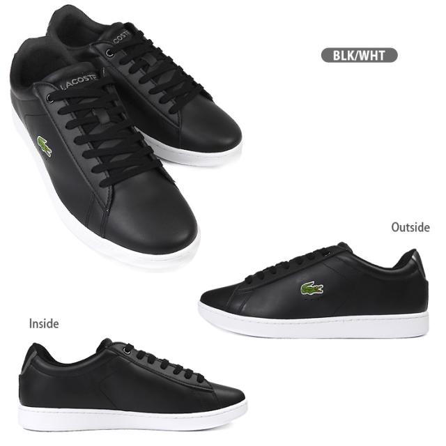 箱アウトレット】LACOSTE CARNABY EVO BL 21 1 SMA メンズ用スニーカー