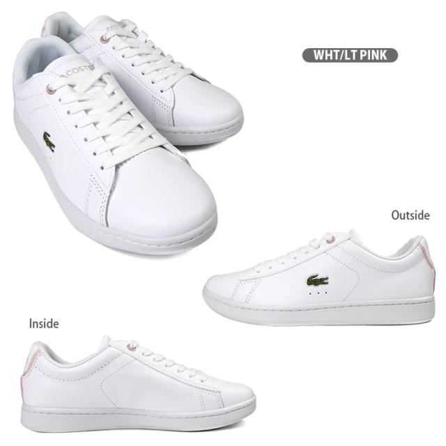 【箱アウトレット】LACOSTE CARNABY EVO BL 21 1 SFA レディース用スニーカーシューズ 22.5 23 23.5 24 24.5 ラコステ No.sh1699_1